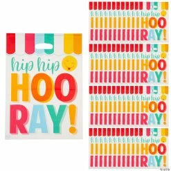 Best deal ⭐ 12 1/2" x 17" Bulk Happy Day Plastic Goody Bags - 50 Pc. ❤️