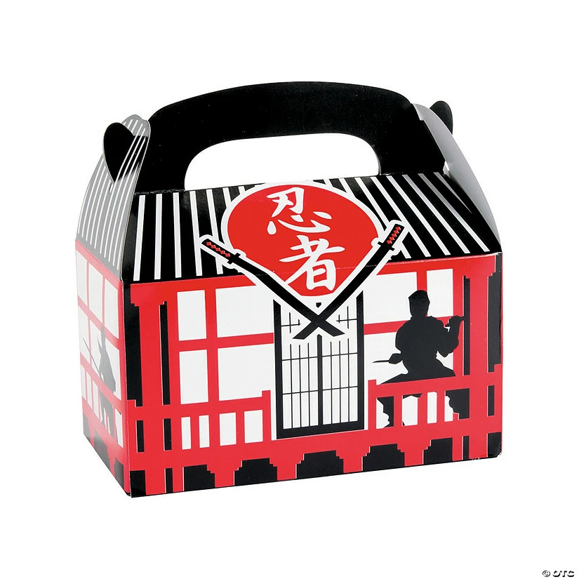 Flash Sale π₯ Ninja Warrior Favor Boxes - 12 Pc. π - Image 2