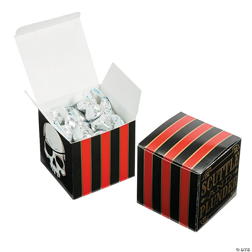 Wholesale 💯 Pirate Favor Boxes - 12 Pc. 🎁 - Image 2