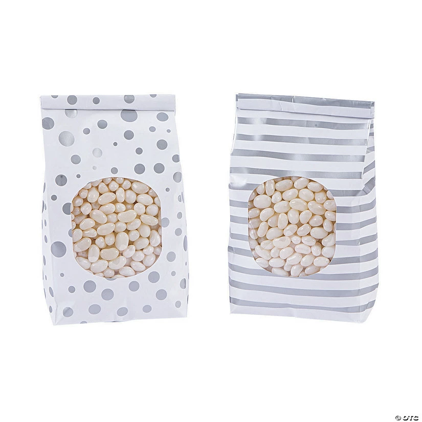 Best reviews of π Patterned Tin Tie Treat Bags with Window - 12 Pc. β¨ - Image 2