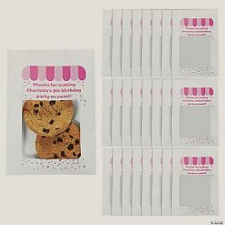 Deals ⭐ 5" x 7" Personalized Bakery Party Paper Treat Bags - 24 Pc. ✔️