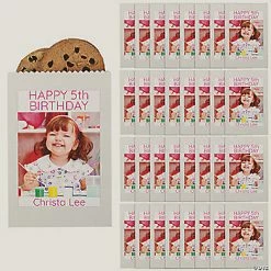 Buy 👏 5 3/4" x 8" Bulk Personalized Custom Photo Paper Treat Bags - 50 Pc. 💯