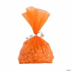 Wholesale 🔔 5 1/4" x 2 1/2" x 11" Medium Cellophane Treat Bags - 50 Pc. 🛒