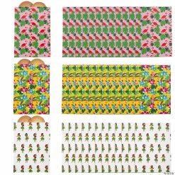 Best Sale βοΈ 5 3/4" x 8" Bulk Luau Party Paper Treat Bag Assortment - 50 Pc. π₯°