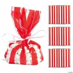 Discount ✔️ 5" x 11 1/2" Carnival Cellophane Bags - 12 Pc. ⌛