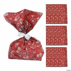 Best Pirce 🥰 5" x 11 1/2" Medium Bandana Treat Bags - 12 Pc. ✨