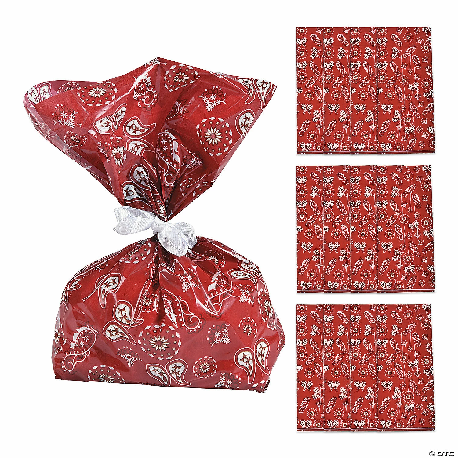 Best Pirce π₯° 5" x 11 1/2" Medium Bandana Treat Bags - 12 Pc. β¨