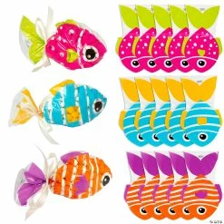 Best reviews of 🎉 7" x 11 1/2" Tropical Fish Cellophane Bags - 12 Pc. ❤️