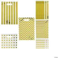 Hot Sale ✨ Metallic Goody Bags - 24 Pc. ⌛