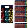 Cheap ⭐ 8 1/2" x 12" Skateboard Plastic Goody Bags - 50 Pc. 🔔