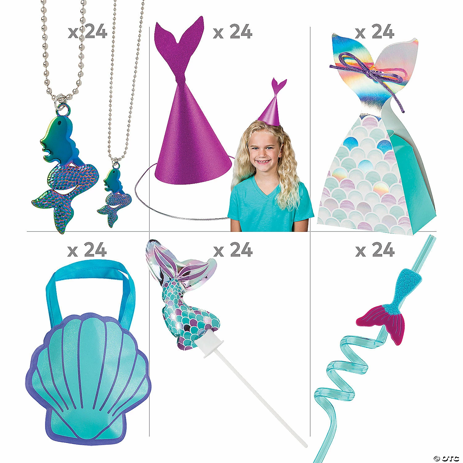 Wholesale โญ All Things Mermaid Party Kit for 24 Guests ๐ - Image 2