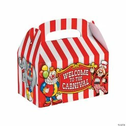 New 👍 Big Top Favor Boxes - 12 Pc. 🛒