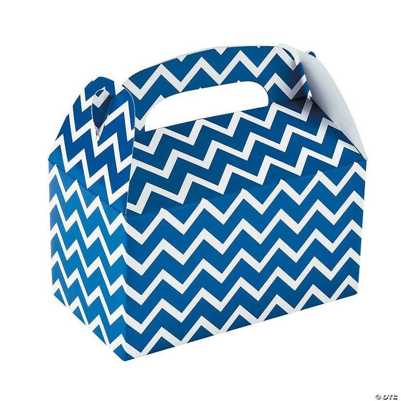 Budget π Chevron Favor Boxes - 12 Pc. π