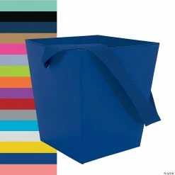 Wholesale 🔥 Buckets With Ribbon Handle - 6 Pc. ⌛