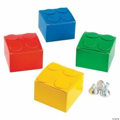 Best Pirce 🎁 Color Brick Party Favor Boxes - 12 Pc. 🔥