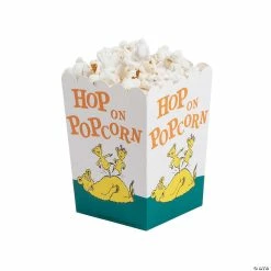 Promo 🥰 Dr. Seuss™ Mini Hop On Pop Popcorn Boxes - 24 Pc. 🎁