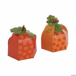 Budget 😉 Lil’ Pumpkin Party Favor Boxes - 12 Pc. 😍