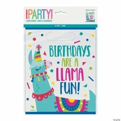 Best deal 🔥 Llama 🥳 Birthday Goody Bags - 8 Pc. 🧨