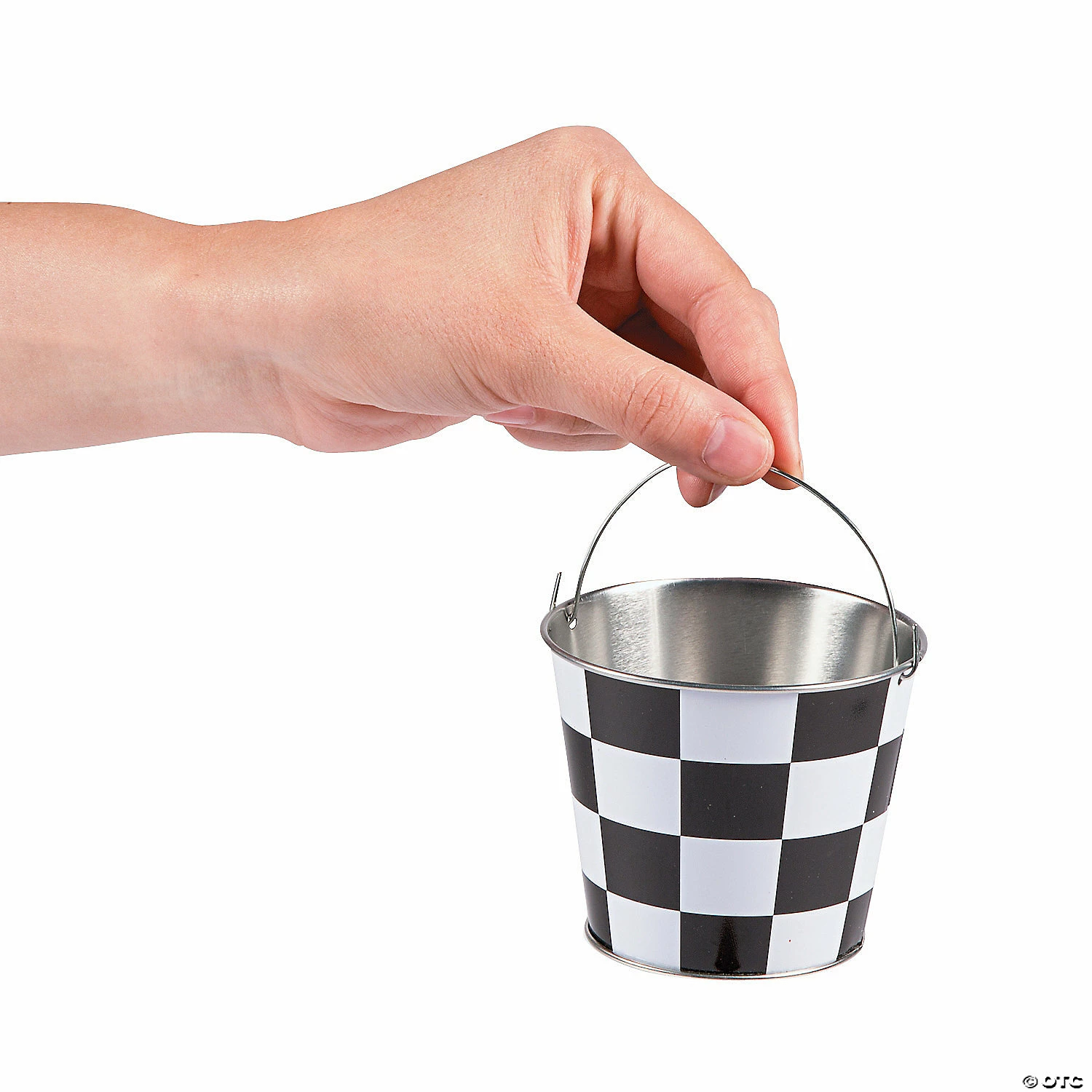 Budget π― Mini Checkered Pails - 12 Pc. π - Image 2