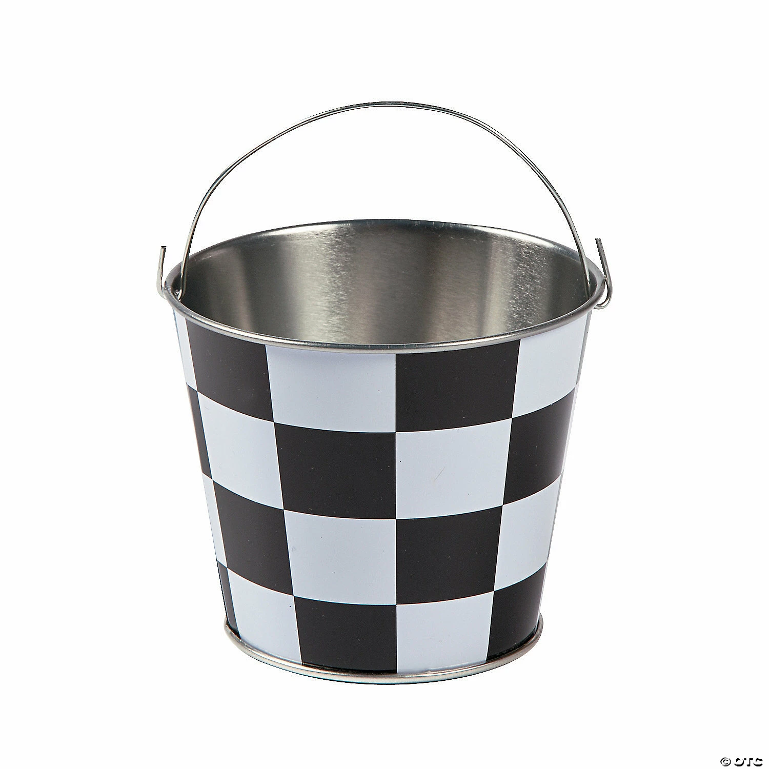 Budget π― Mini Checkered Pails - 12 Pc. π