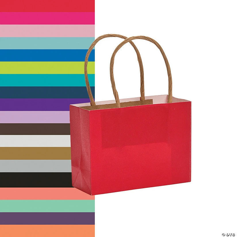 Top 10 โ๏ธ Mini Kraft Paper Gift Bags - 12 Pc. ๐