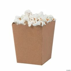 Best Pirce 🛒 Mini Kraft Paper Popcorn Boxes - 24 Pc. 🛒