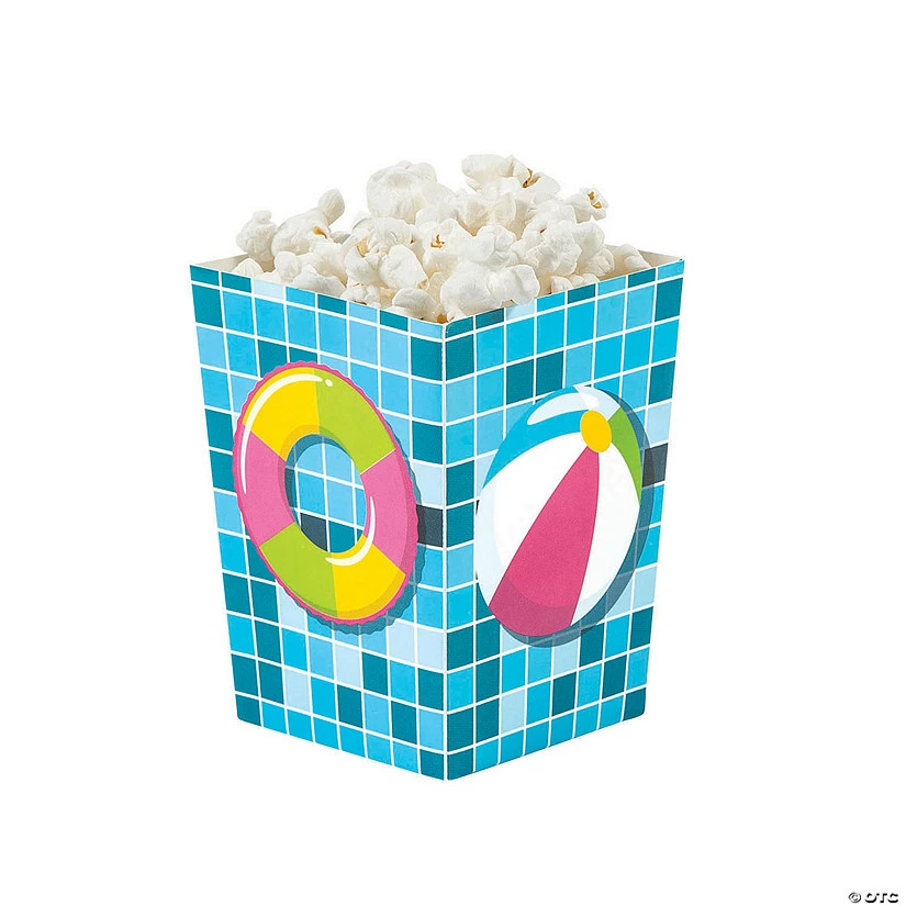 Flash Sale π Mini Pool Party Popcorn Boxes - 24 Pc. π