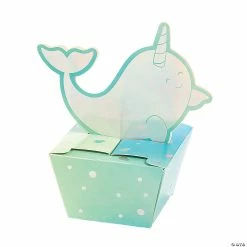 Wholesale 🥰 Narwhal Party Treat Boxes - 12 Pc. 😀