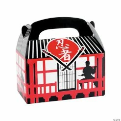 Flash Sale 🔥 Ninja Warrior Favor Boxes - 12 Pc. 🎉