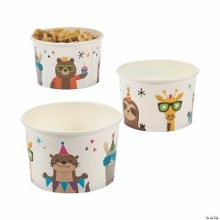 Best Pirce ❤️ Party Animal Snack Paper Bowls - 25 Ct. 🧨