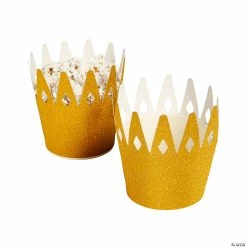 Wholesale 👏 Princess Crown-Shaped Snack Cups - 12 Pc. ❤️