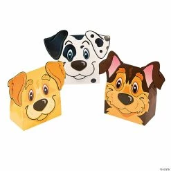 Cheap ❤️ Puppy Party Favor Boxes - 12 Pc. 🎉