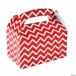 Discount 🔔 Chevron Favor Boxes - 12 Pc. 😉