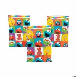 Brand new 👍 Sesame Street® Elmo Turns One Goody Bags - 8 Pc. 💯