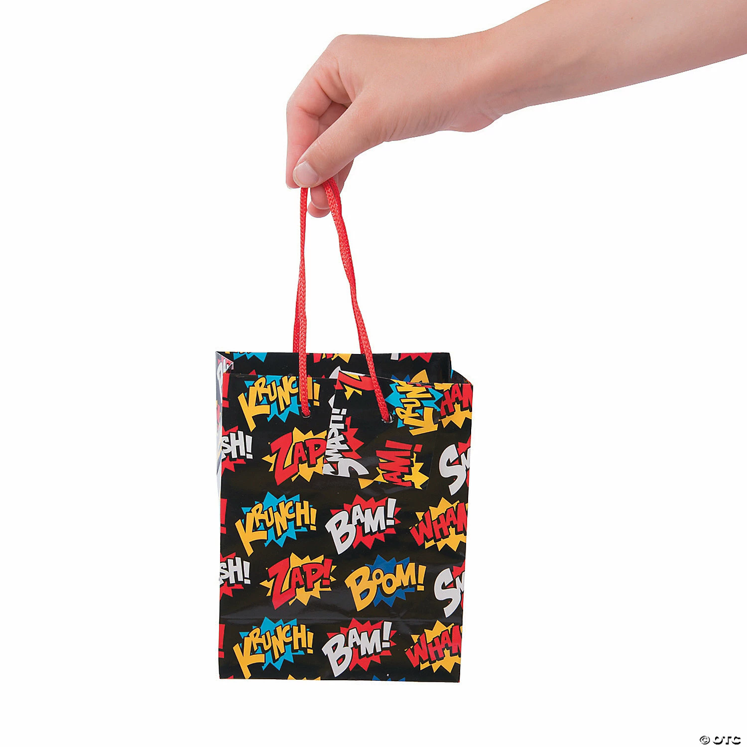 Buy π Small Superhero Paper Gift Bags with Tags - 12 Pc. β€οΈ - Image 3