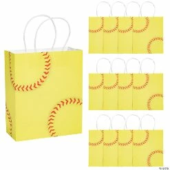 Discount 🥰 Softball Gift Bags – 12 Pc. ✨