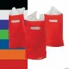 Outlet 🛒 Solid Color Plastic Goody Bags - 50 Pc. 🌟