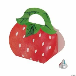 Best Sale ๐ Strawberry-Shaped Treat Boxes - 12 Pc. ๐