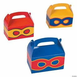 Hot Sale ✨ Superhero Favor Boxes - 12 Pc. ⭐